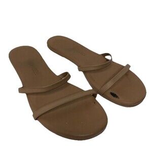Tkees Gemma Women's 7 Nude Tan Sandals Neutral Capsule Double Strap